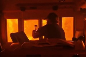 Train Crew Trapped by Wildfire in Ontario: Video Shows Close Call